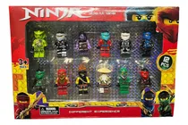 Comprar Set 12 Minifiguras Ninjago Bloques De Construccion Armables