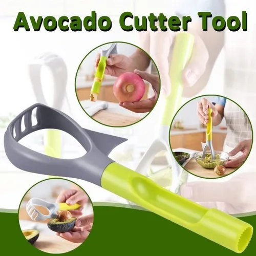 Cortador De Aguacate 3 En 1