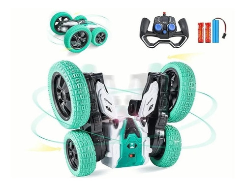 Coche De 4wd 2.4ghz Acrobacia Con Luz Led Para Niños