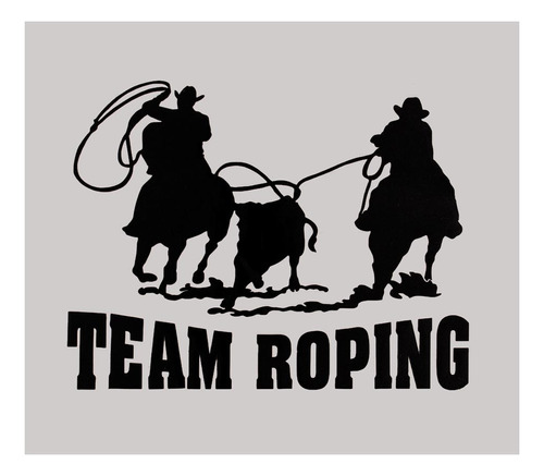 Adesivo Team Roping - Rodeo West 14030