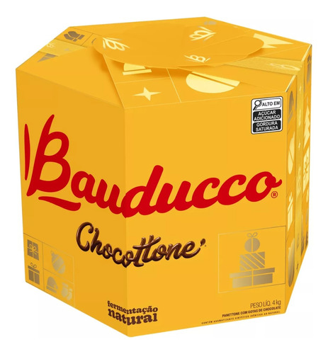 Chocottone Bauducco 4kg