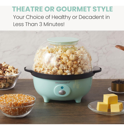 Elite Gourmet Epm330m Palomitera Automática 3qt. Popcorn ...