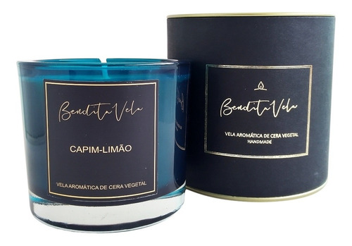 Imagem 2 de 3 de Kit Aromatizador De Varetas E Vela Perfumada De Capim-limão