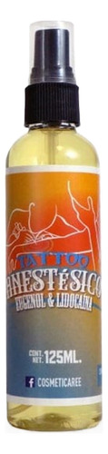 Anestésico De Eugenol Y Lidocaína 125 Ml, Tattoo Cosmeticare