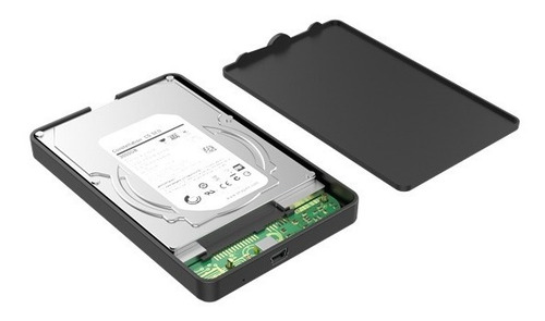 Imagen 3 de 3 de Case Usb 2.0 Plastico Disco Duro 2.5 Laptop Externo C1