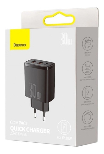 Carregador Turbo 3 Portas 30w Compatível Motorola
