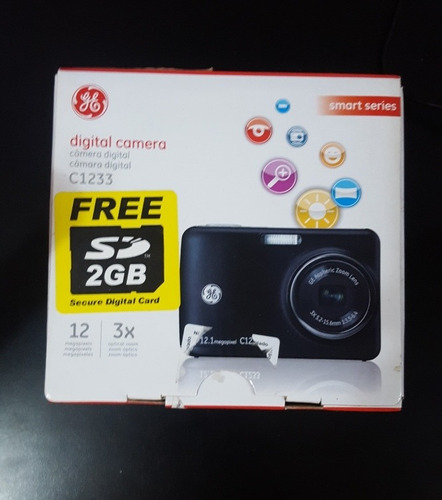 Camera Digital LG 12.1 Megapixle Vermelha