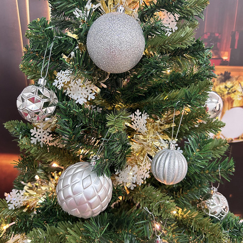 84 Esferas De Navidad Decorativas Adornos Bolas De Navidad