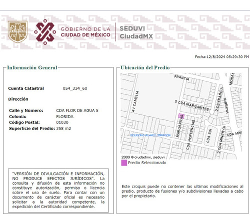 Venta De Casa / Calle Cerrada Flor De Agua Número 5, Lote 60, Florida, Álvaro Obregón Cdmx/cm1-ru 127 ¡comunícate Conmigo, Estoy A La Orden!