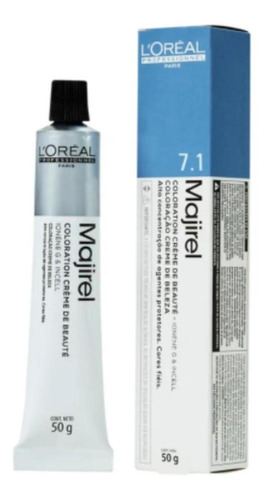 Coloracao Loreal Majirel 7,1 - 50gr - Louro Acinzentado