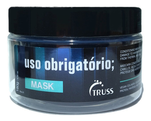 Truss Uso Obrigatório Máscara Tradicional 180g