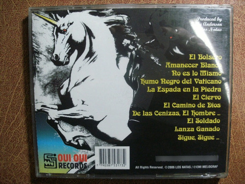 Cd Los Natas El Hombre Montaña Stoner Experimental Rock (Usado)