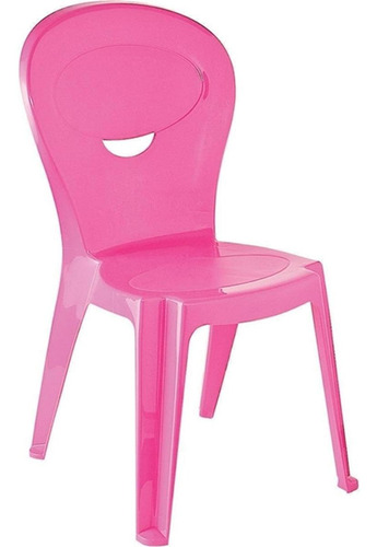 Imagem 1 de 1 de Cadeira Monobloco Vice Rosa 92270060 Tramontina