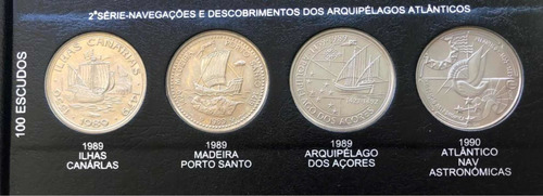 Moedas 2 Série Descobrimentos Portugueses - 100 Escudos 1989