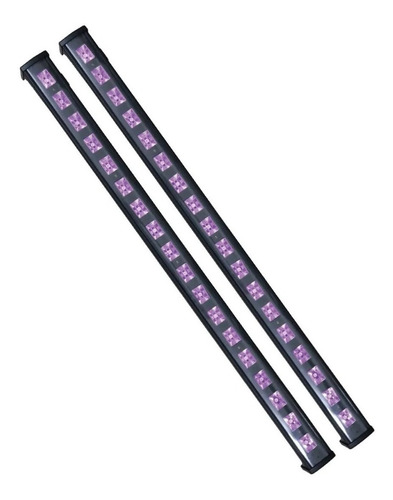 Imagen 2 de 5 de Luz Ultravioleta Uv Barra Led 18 X 5 Watts Steelpro