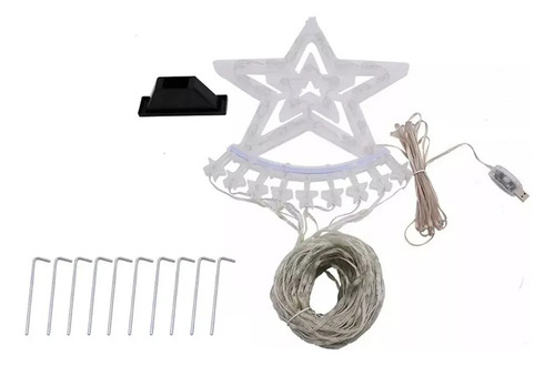 // Luz De Corda De Árvore De Natal Inteligente 350 Led Com