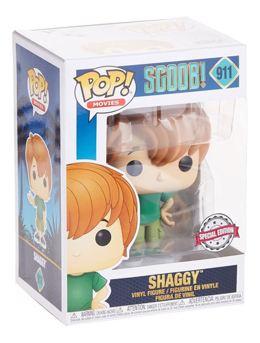 Funko Pop Movies Scooby Doo - Shaggy 911 Special Edition