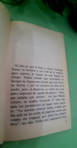 Crónica De Una Muerte Anunciada- 1ra Edición -garcía Márquez (Usado)