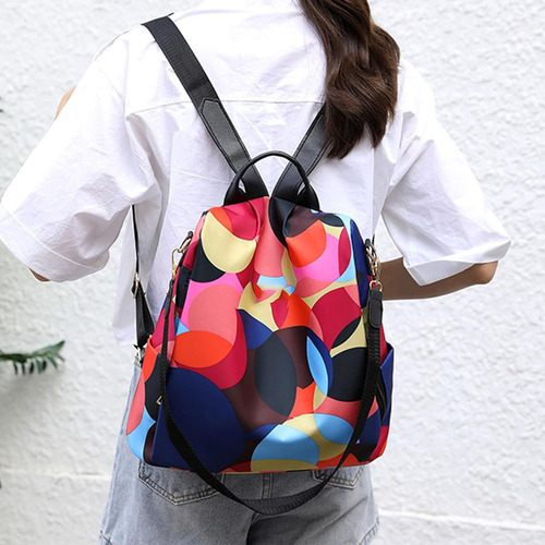 Mochila Mujer Moda Oxford Impermeable Antirrobo Para Mujer
