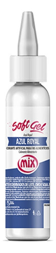 Corante Alimentício Soft Gel Azul Royal 25g - Mix