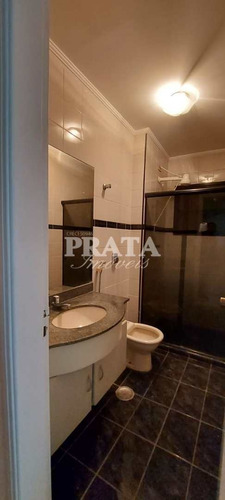 Imagem 9 de 14 de Embaré 2 Dorm Banh Soc Sala Ampla Sacada Área De Serv 1 Vg Dem - V400886