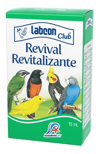Imagen 1 de 2 de Alimento Para Aves Pájaros. Labcon Club Revitalizante 15ml