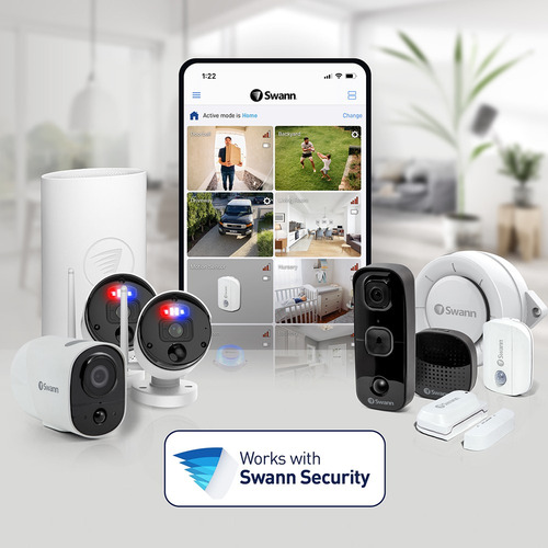Dvr Swann Hd Enforcer 8 Canales 2 Tb Alexa & Google