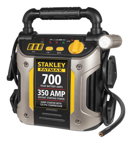 Arrancador Baterias Vehiculos Compresor Usb Auto