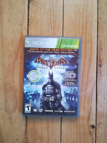 Batman Arkhan Asylum Xbox 360 Usado (Usado)