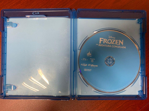 Pelicula Bluray Frozen Disney (una Aventura Congelada) (Usado)