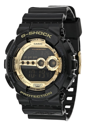 Casio Mens Xl Series G-shock Quartz 200m Wr Resina Resistent