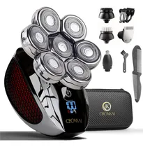 Comprar Máquina De Afeitar De Cabeza Hombres Calvos Ipx7 Imper...