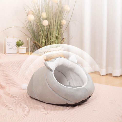 Lindo Nido Para Gatos Semicerrado, Cama Para Mascotas De S