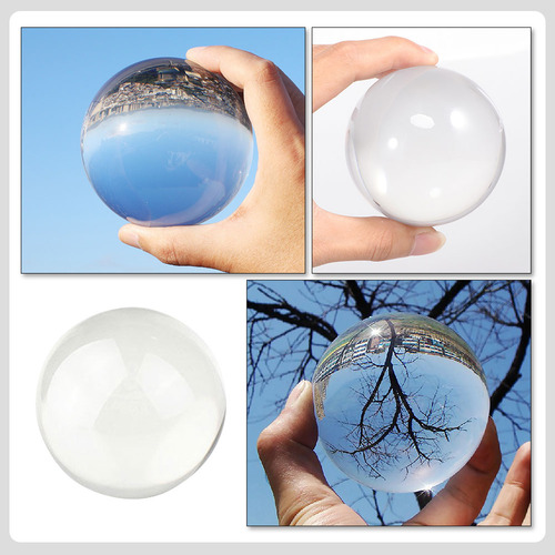 Herramienta De Malabares Con Forma De Bola Transparente Cont