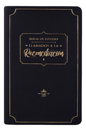 Biblia Rvr1960 Llamados A La Reconciliación Imit. Piel Negro