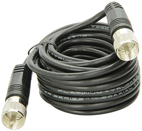 18' Rg-58a / U Cable Coaxial Con Conectores Pl-259.