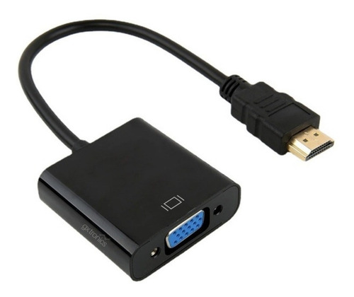 Imagen 6 de 9 de Cable Hdmi A Vga Convertidor Adaptador Pc Tv Monitor + Audio