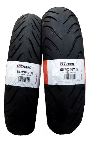 Par Pneu 110/70-16 + 130/70-16 Technic Sport R Citycom 300i