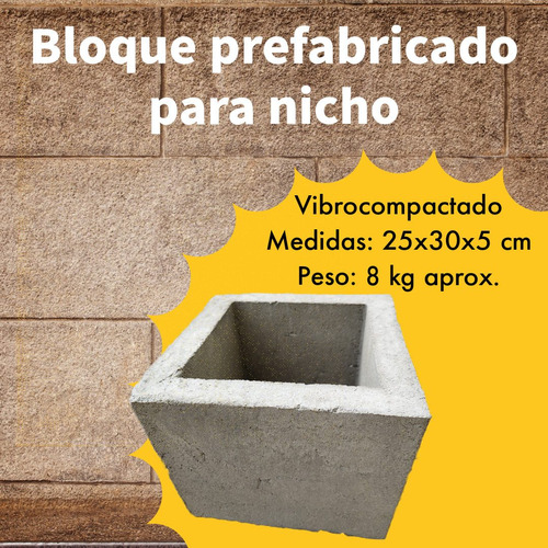 Bloques Prefabricados Para Nichos De Campo Santo 