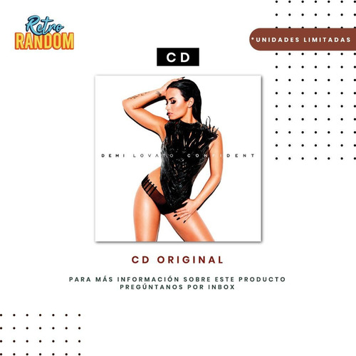 Demi Lovato - Confident  Deluxe Ed. / Cd Original / Nuevo