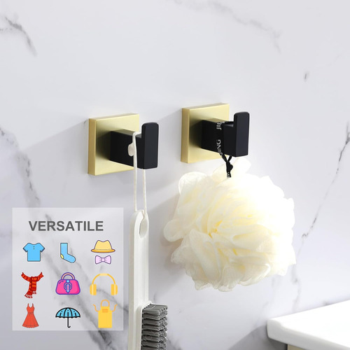 Gancho De Pared Para Baño, Accesorios Para Toallas, Ganchos