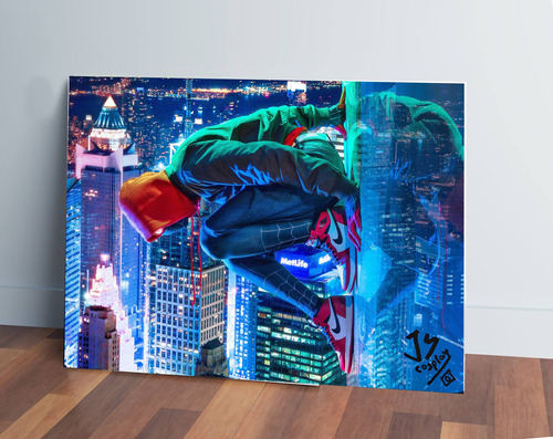 Cuadro 220 Marvel Spider-man 40x53 Mdf Memoestampados