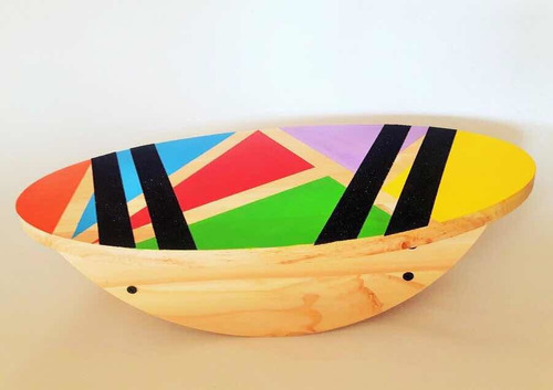 Imagen 2 de 5 de Balancín - Tabla De Equilibrio Montessori