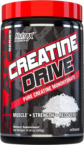 Nutrex Research I Creatine Monohydrate I 300gr I 60 Servings