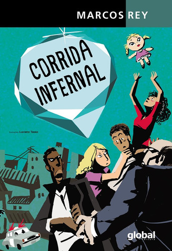 Livro: Corrida Infernal - Marcos Rey