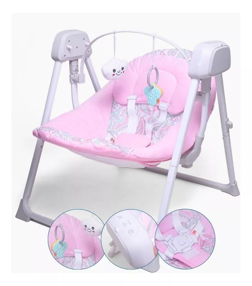 Segunda imagem para pesquisa de cadeira balanco automatico do bebe