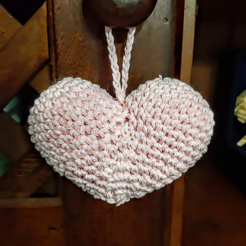 Imagen 4 de 10 de Corazon Crochet Bautismos Comuniones Baby Shower X20