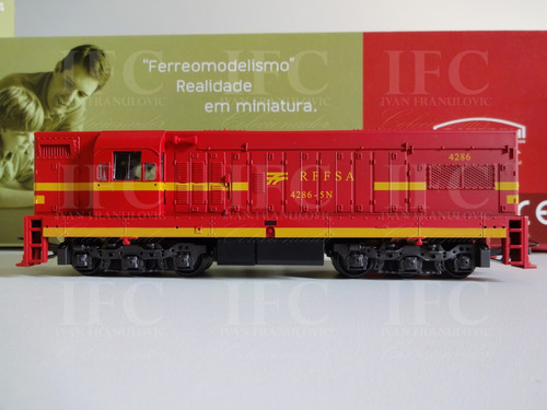 Locomotiva G12 A - 1 - A Rffsa #4286 Cód. 3057 Frateschi Ho