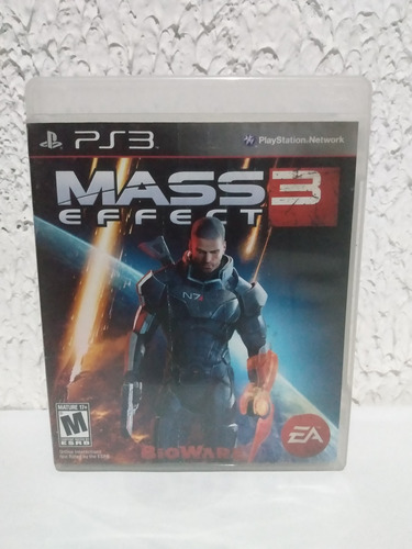 Jogo Mass Effect 3 Ps3 Midia Física Completo R$35