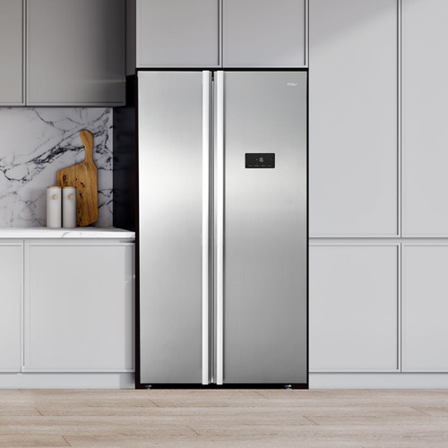 Refrigerador Side By Side Slim 442 Lts Fdv Silver.